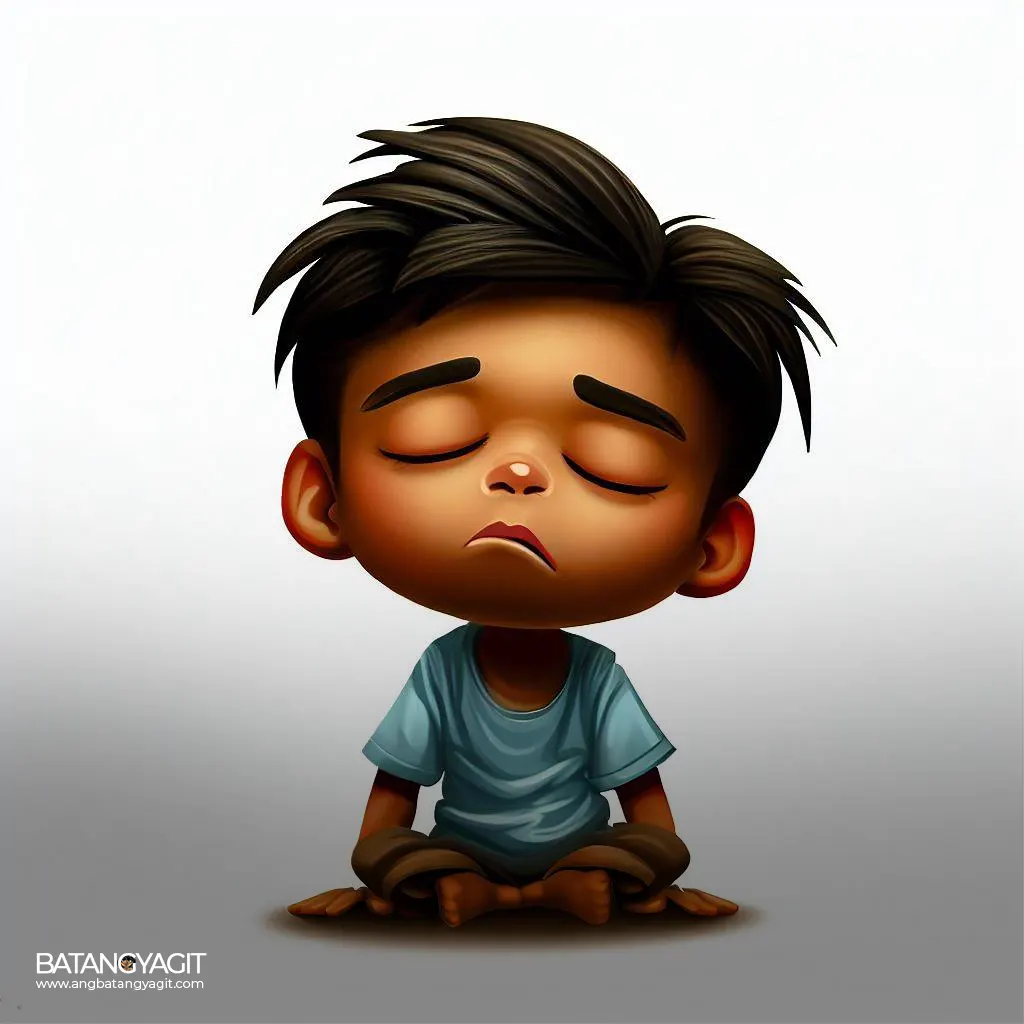 inaantok pagod caricature