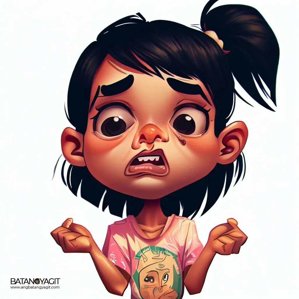 stress ugly no money caricature