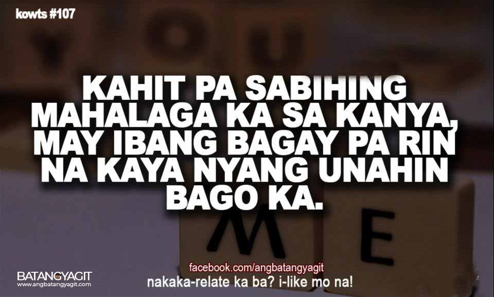 Kahit Pa Sabihing Mahalaga Ka Sa Kanya, May Ibang Bagay Pa Rin Na Kaya Nyang Unahin Bago Ka