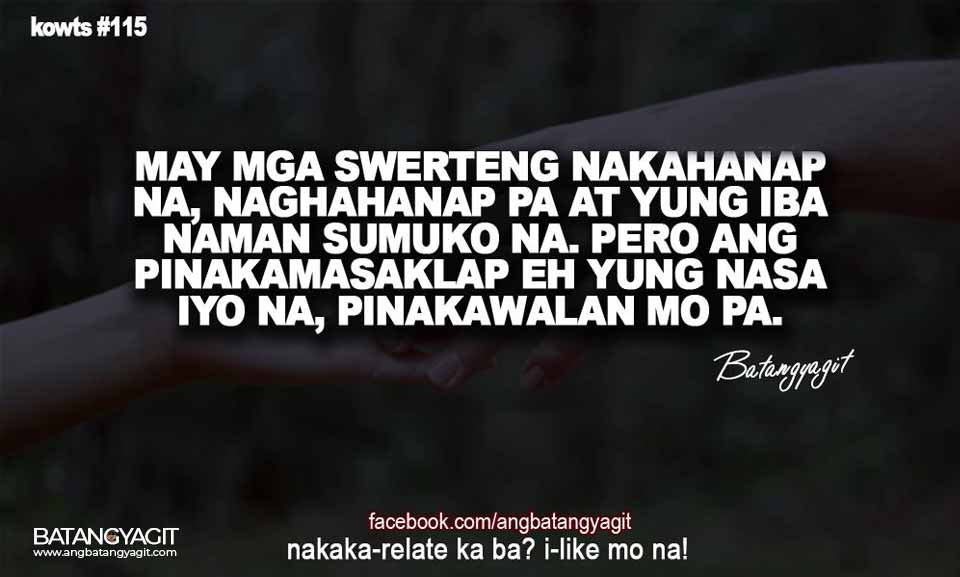 May mga swerteng nakahanap na, may naghahanap pa at yung iba naman sumuko na