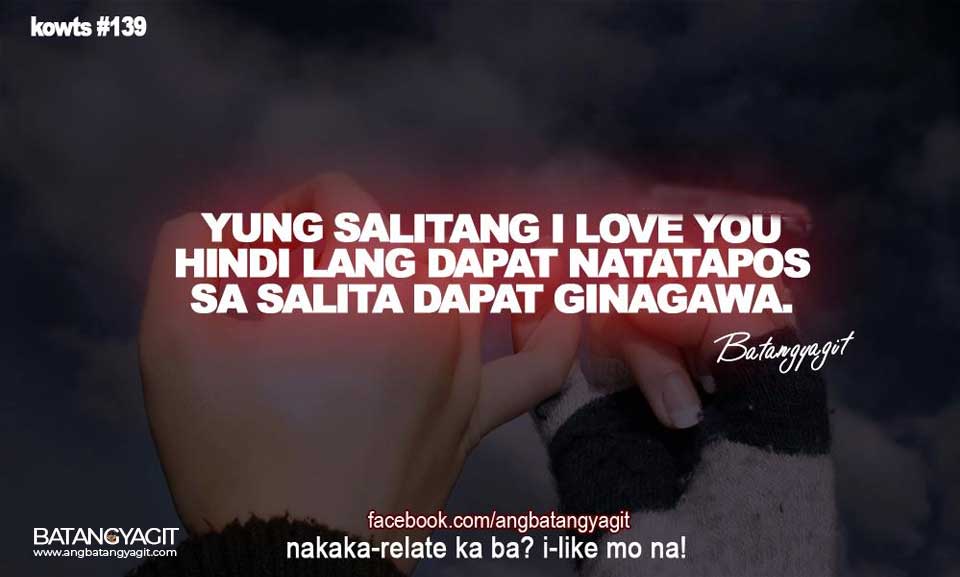 Ang salitang I Love You ay hindi lamang dapat natatapos sa salita, dapat ginagawa na merong twist ng humor