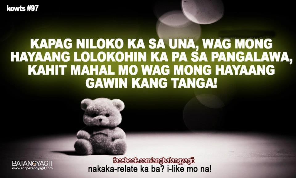 Kapag niloko ka sa una, huwag mong hayaang lolokohin ka pa sa pangalawa